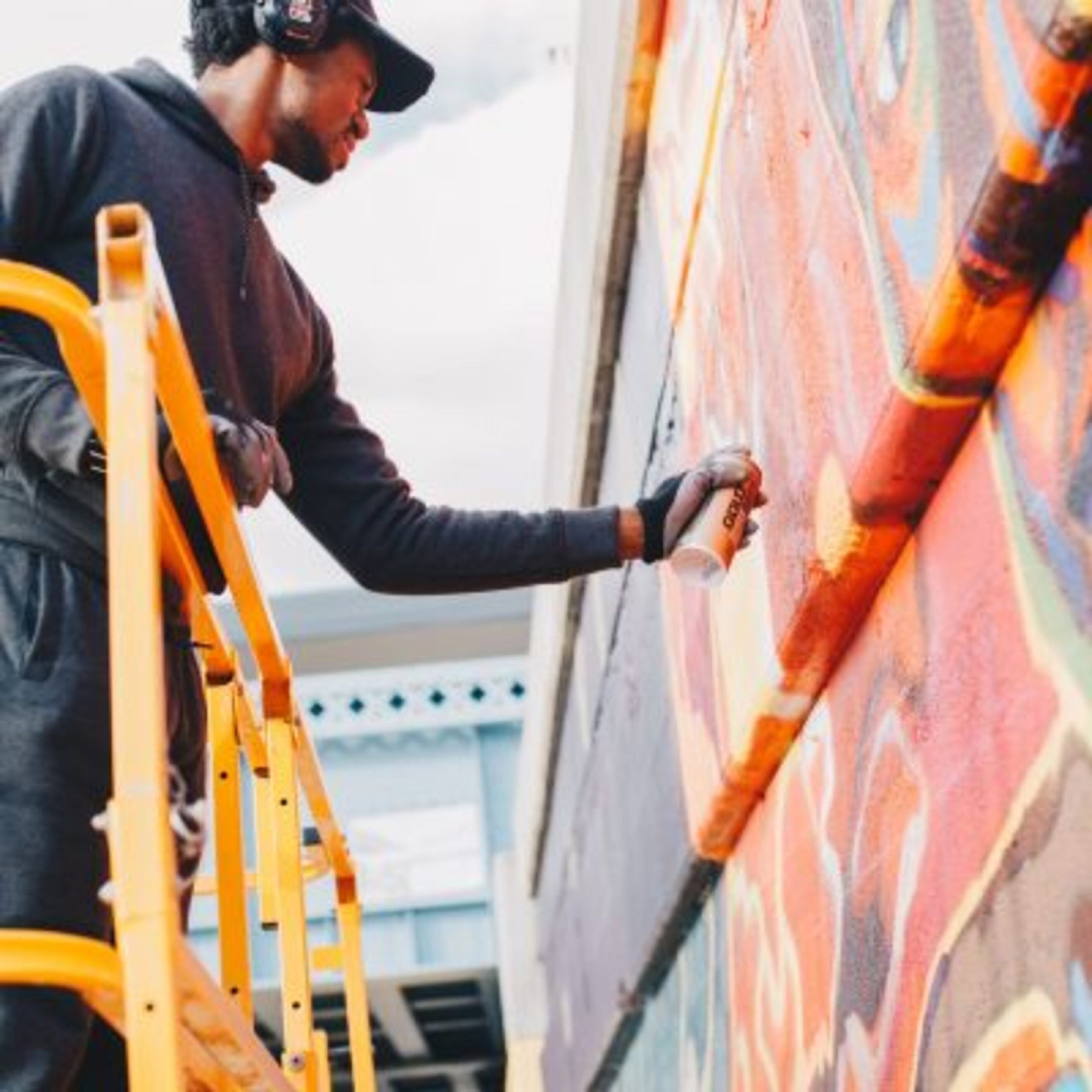 Jalen Law Mural Installation