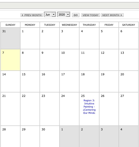 NYSATA Calendar NYSATA Calendar