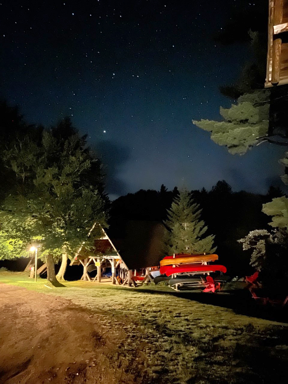 Sagamore 2022 Boathouse at Night